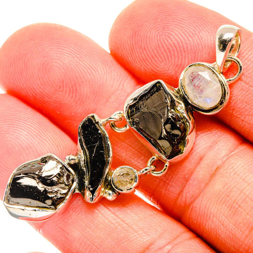 Shungite Pendants handcrafted by Anasilvercos - PD32375
