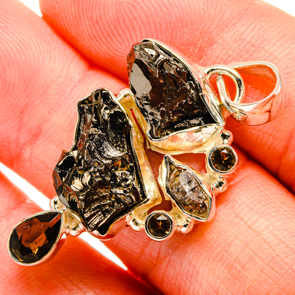 Shungite Pendants handcrafted by Anasilvercos - PD32386