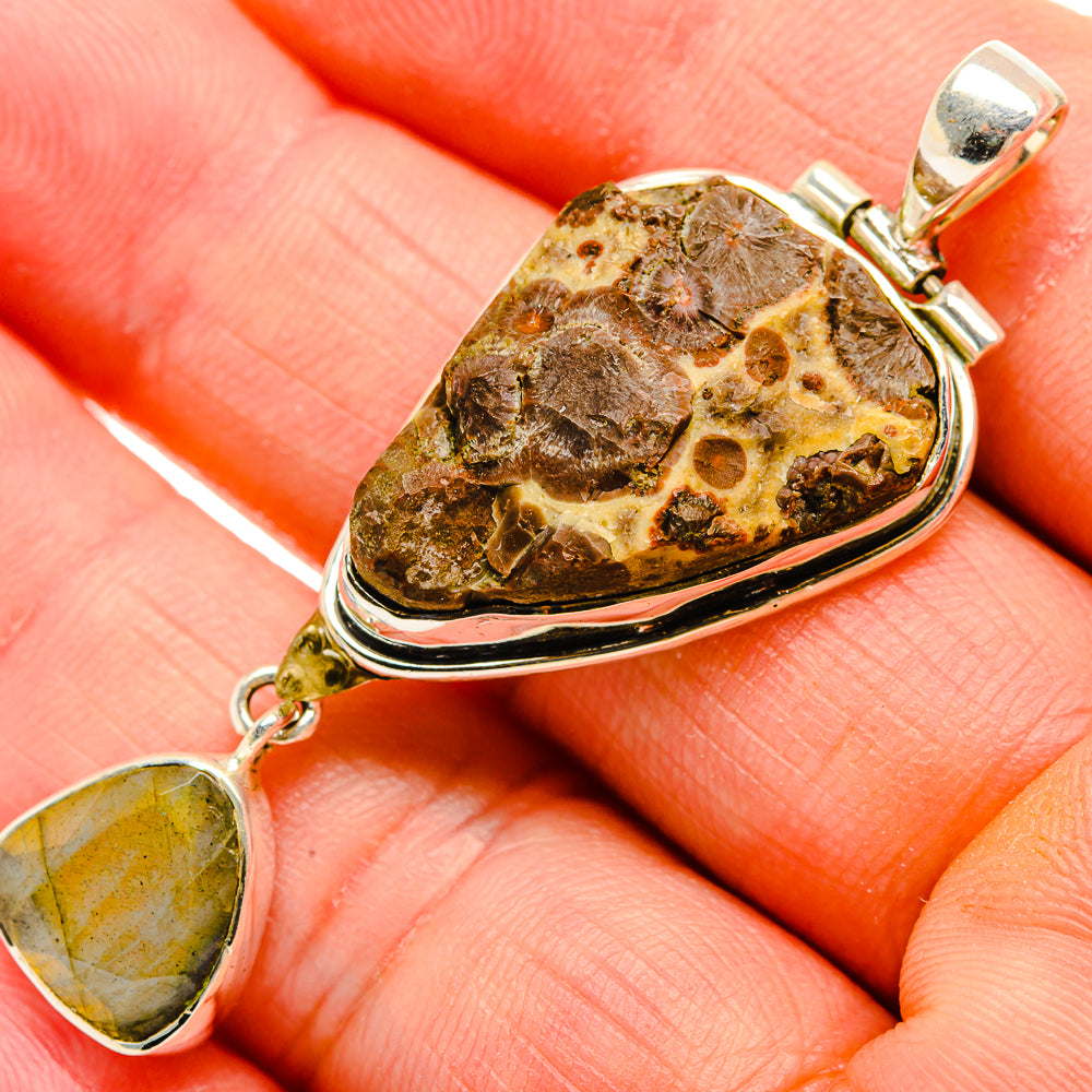 Poppy Jasper Pendants handcrafted by Anasilvercos - PD32408