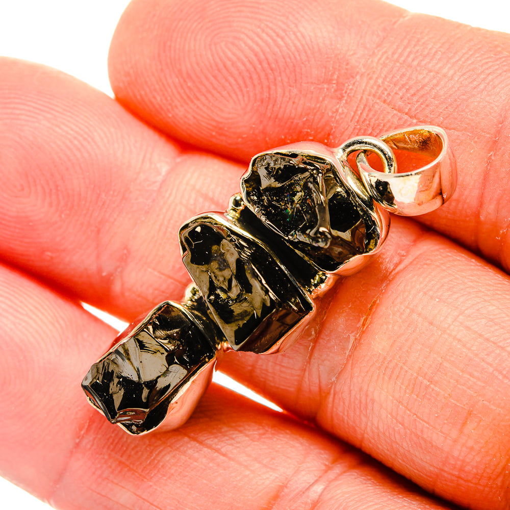 Shungite Pendants handcrafted by Anasilvercos - PD32410