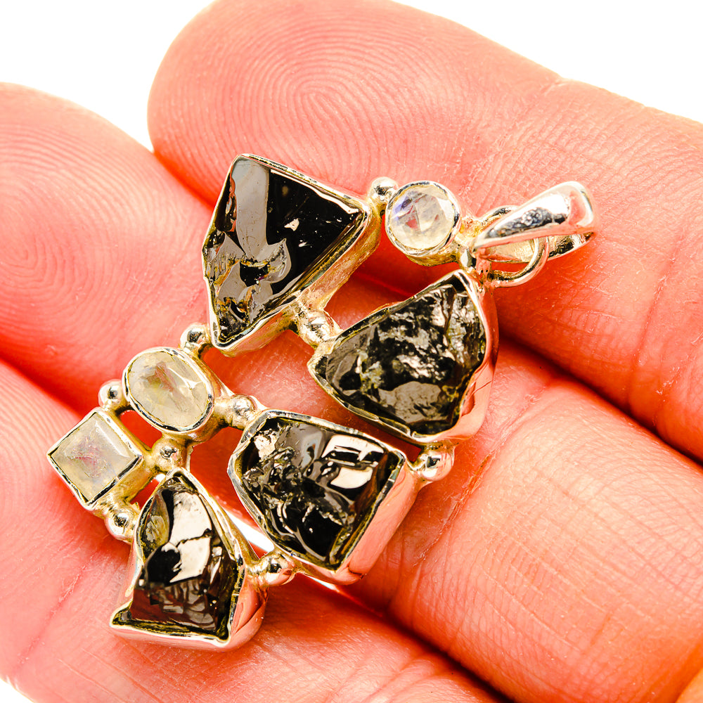 Shungite Pendants handcrafted by Anasilvercos - PD32411