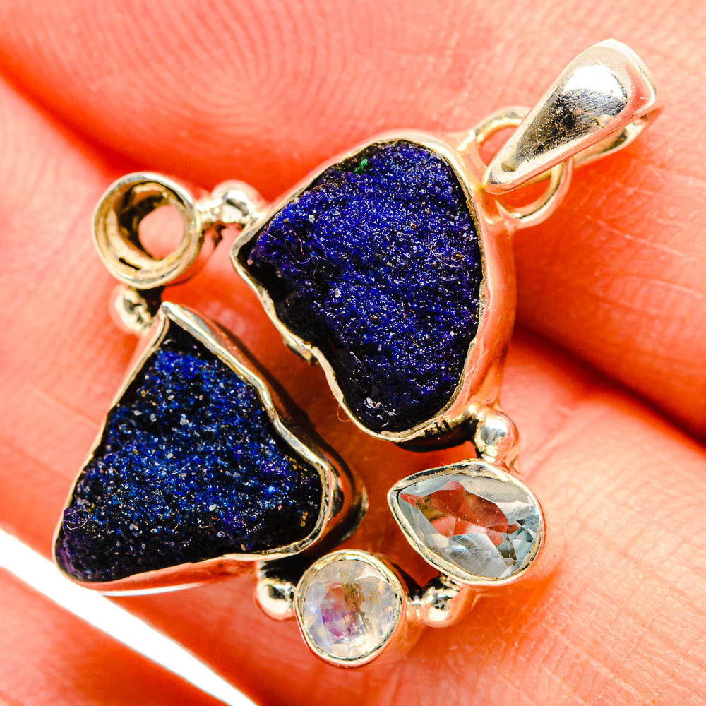 Lapis Lazuli Pendants handcrafted by Anasilvercos - PD32421