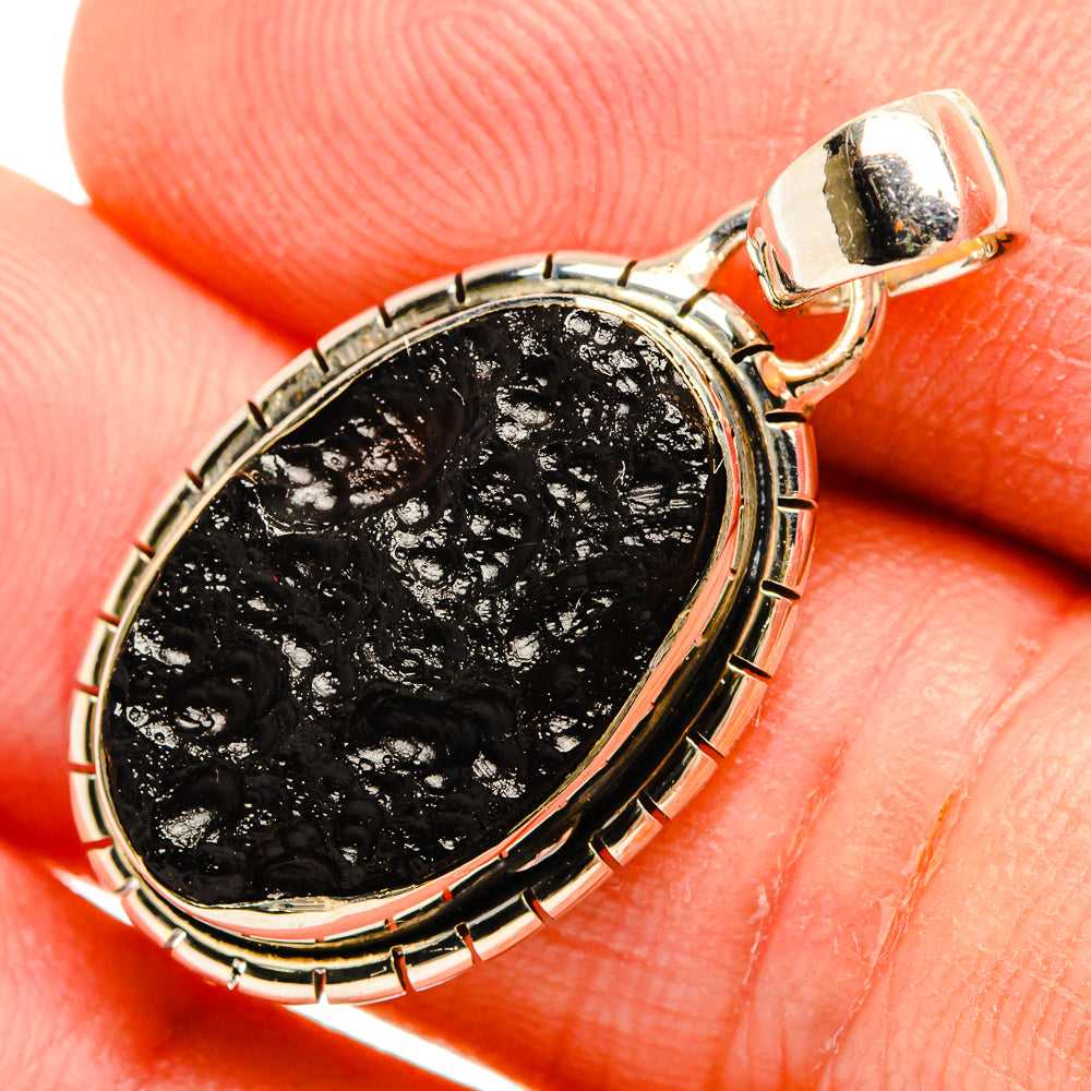 Tektite Pendants handcrafted by Anasilvercos - PD32426