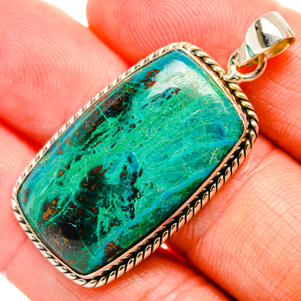 Shattuckite Pendants handcrafted by Anasilvercos - PD32459