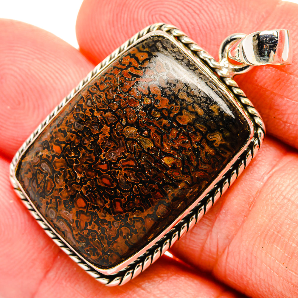Dinosaur Bone Pendants handcrafted by Anasilvercos - PD32461