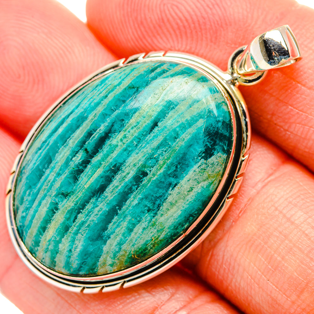 Amazonite Pendants handcrafted by Anasilvercos - PD32480