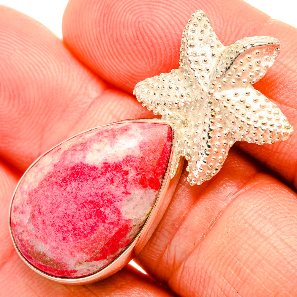 Thulite Pendants handcrafted by Anasilvercos - PD32498