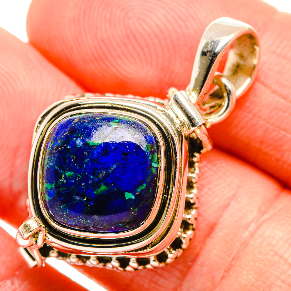 Azurite Pendants handcrafted by Anasilvercos - PD32525