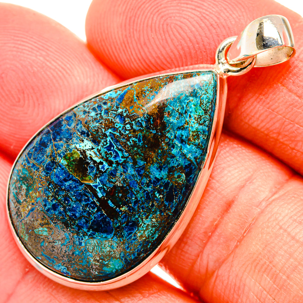 Shattuckite Pendants handcrafted by Anasilvercos - PD32550