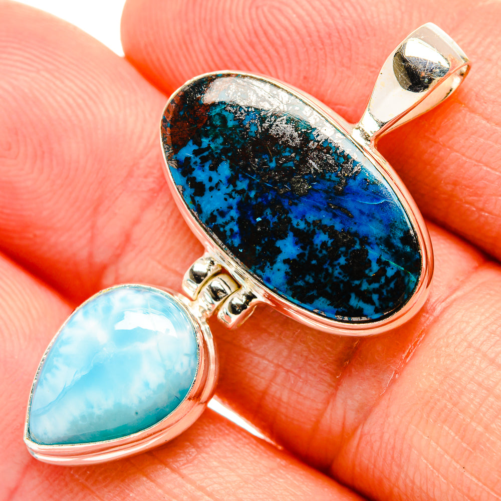 Shattuckite Pendants handcrafted by Anasilvercos - PD32569