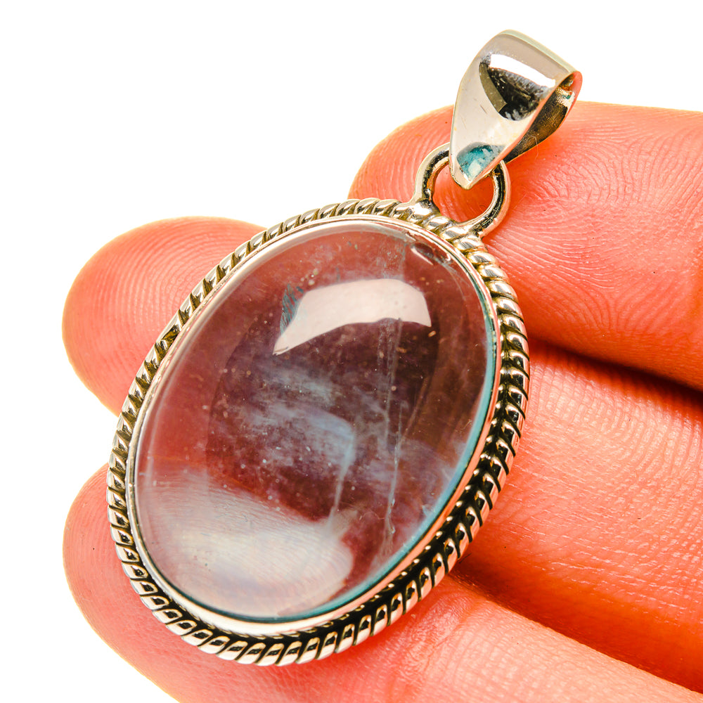 Blue Fluorite Pendants handcrafted by Anasilvercos - PD3260