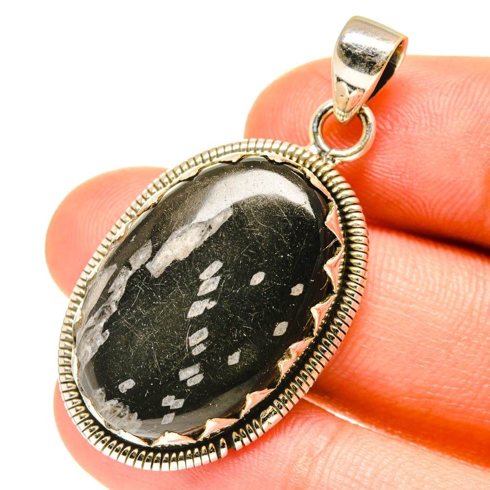 Pinolith Jasper Pendants handcrafted by Anasilvercos - PD3262