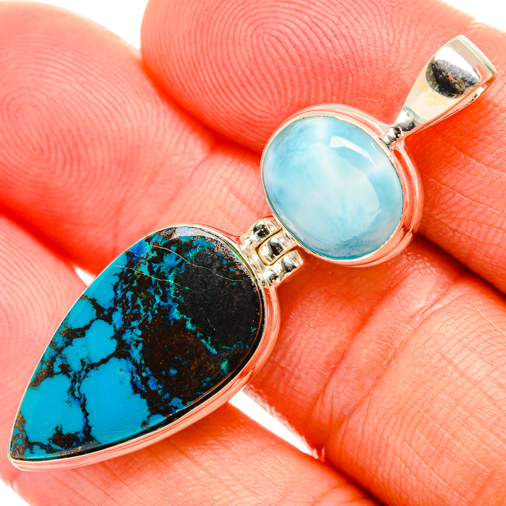 Shattuckite Pendants handcrafted by Anasilvercos - PD32636