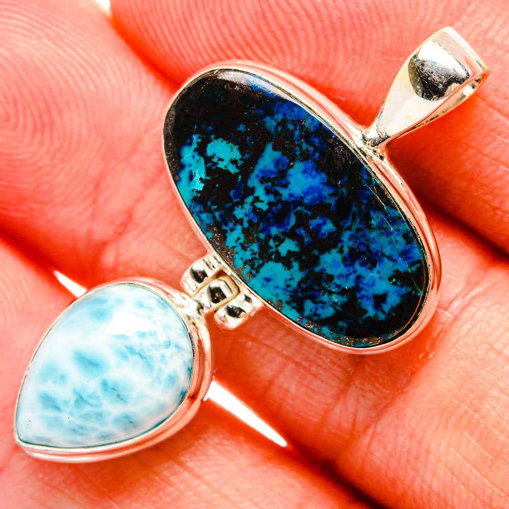 Shattuckite Pendants handcrafted by Anasilvercos - PD32637