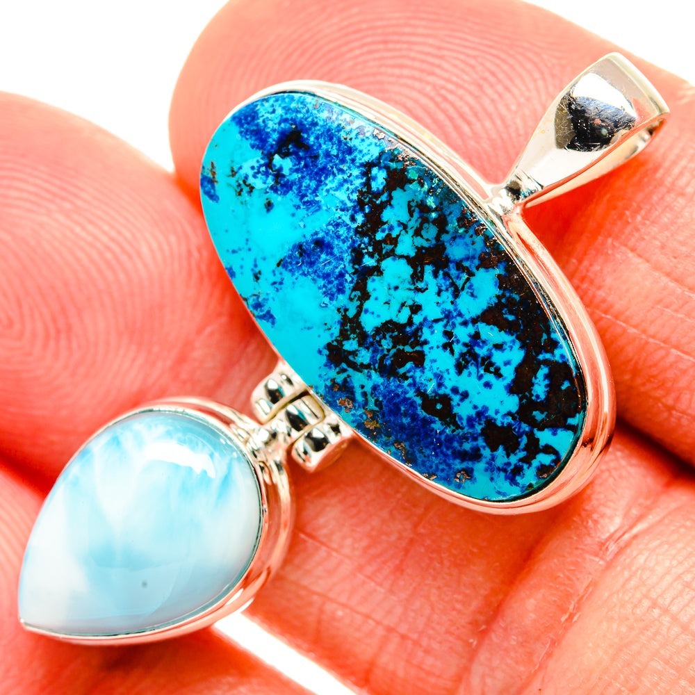 Shattuckite Pendants handcrafted by Anasilvercos - PD32640