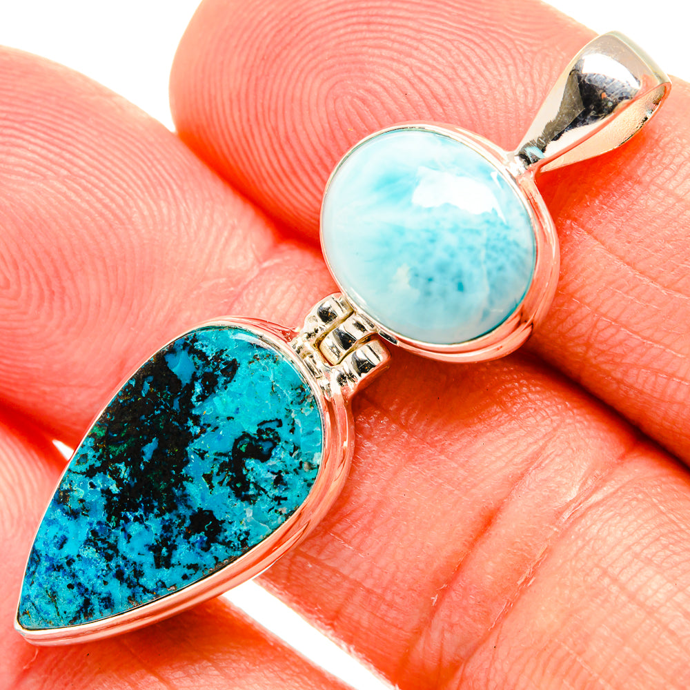 Shattuckite Pendants handcrafted by Anasilvercos - PD32646