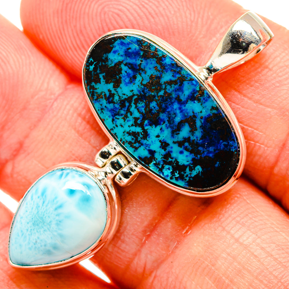 Shattuckite Pendants handcrafted by Anasilvercos - PD32649