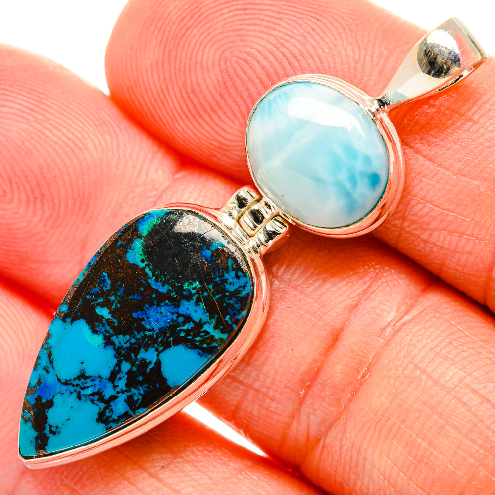 Shattuckite Pendants handcrafted by Anasilvercos - PD32657