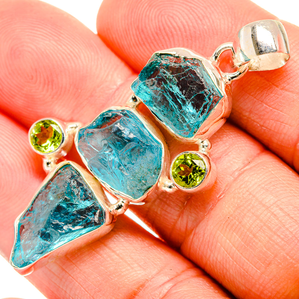 Apatite Pendants handcrafted by Anasilvercos - PD32692