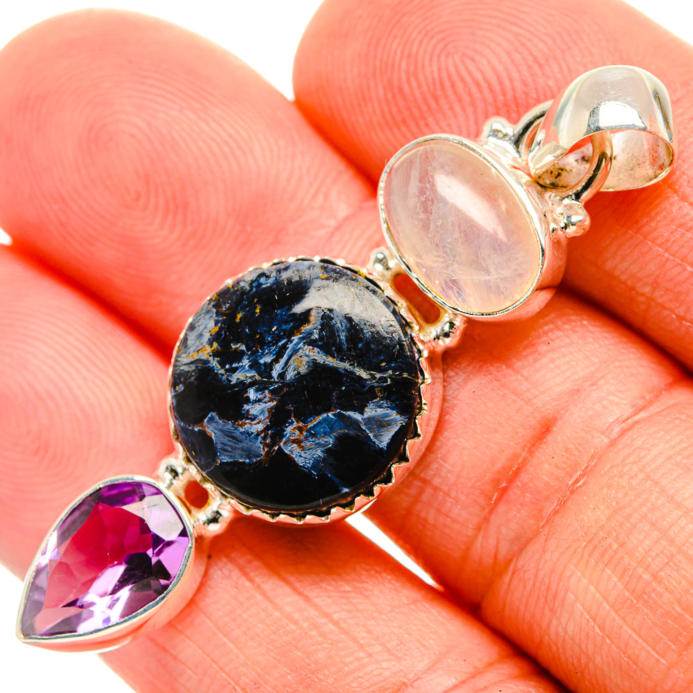 Pietersite Pendants handcrafted by Anasilvercos - PD32729