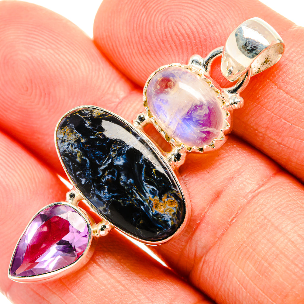 Pietersite Pendants handcrafted by Anasilvercos - PD32730