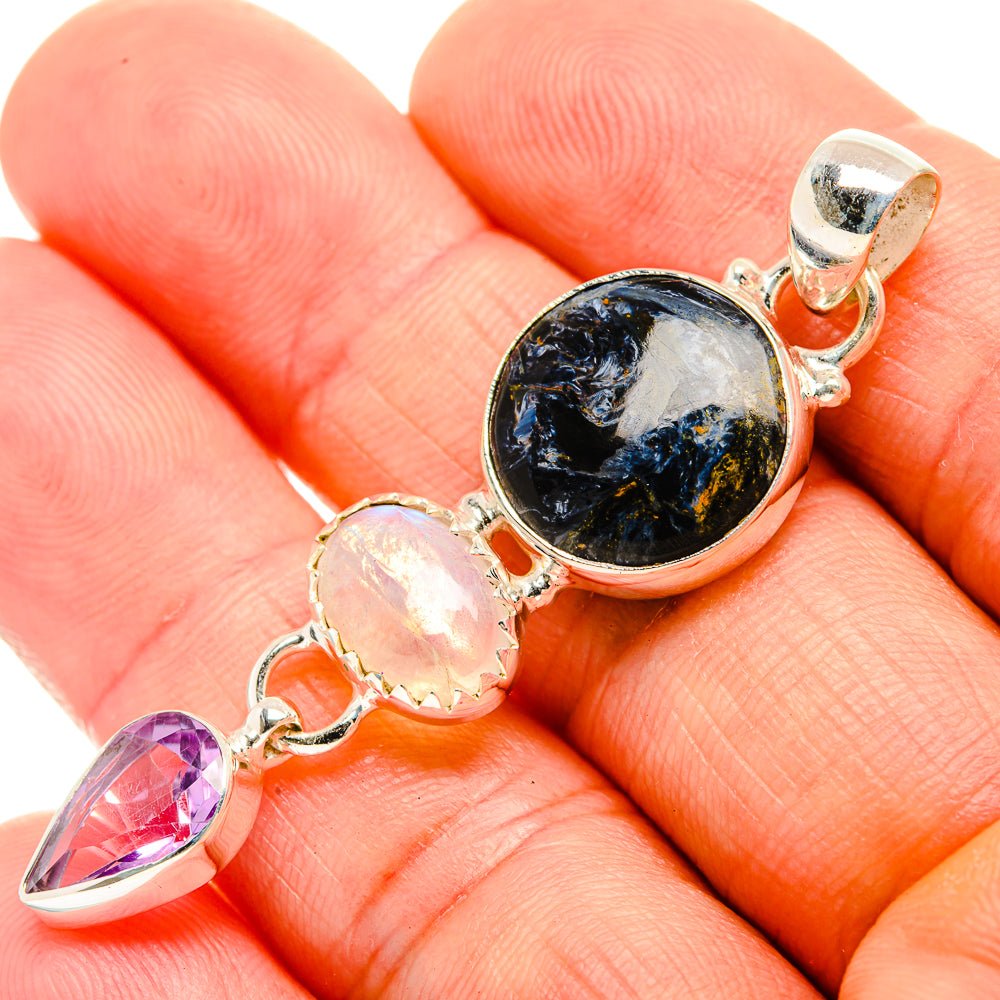 Pietersite Pendants handcrafted by Anasilvercos - PD32766