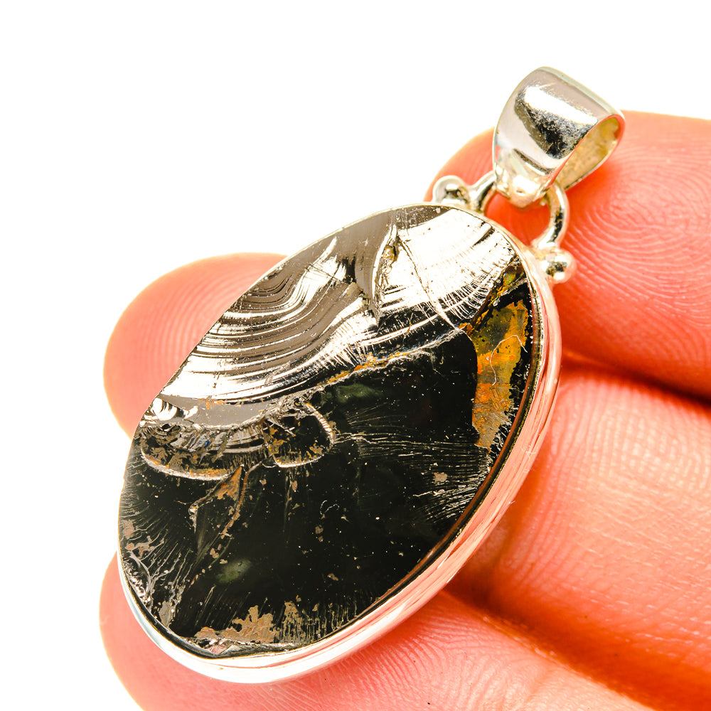 Shungite Pendants handcrafted by Anasilvercos - PD3277