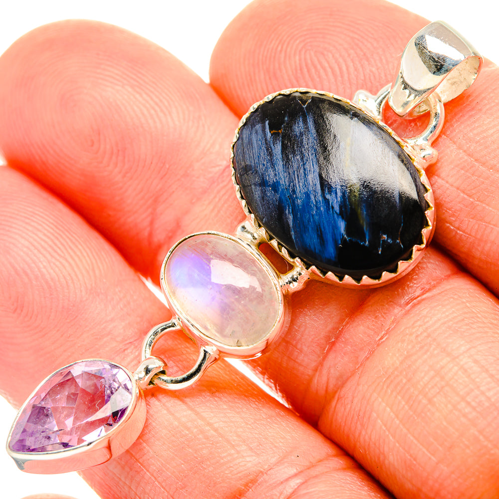 Pietersite Pendants handcrafted by Anasilvercos - PD32773