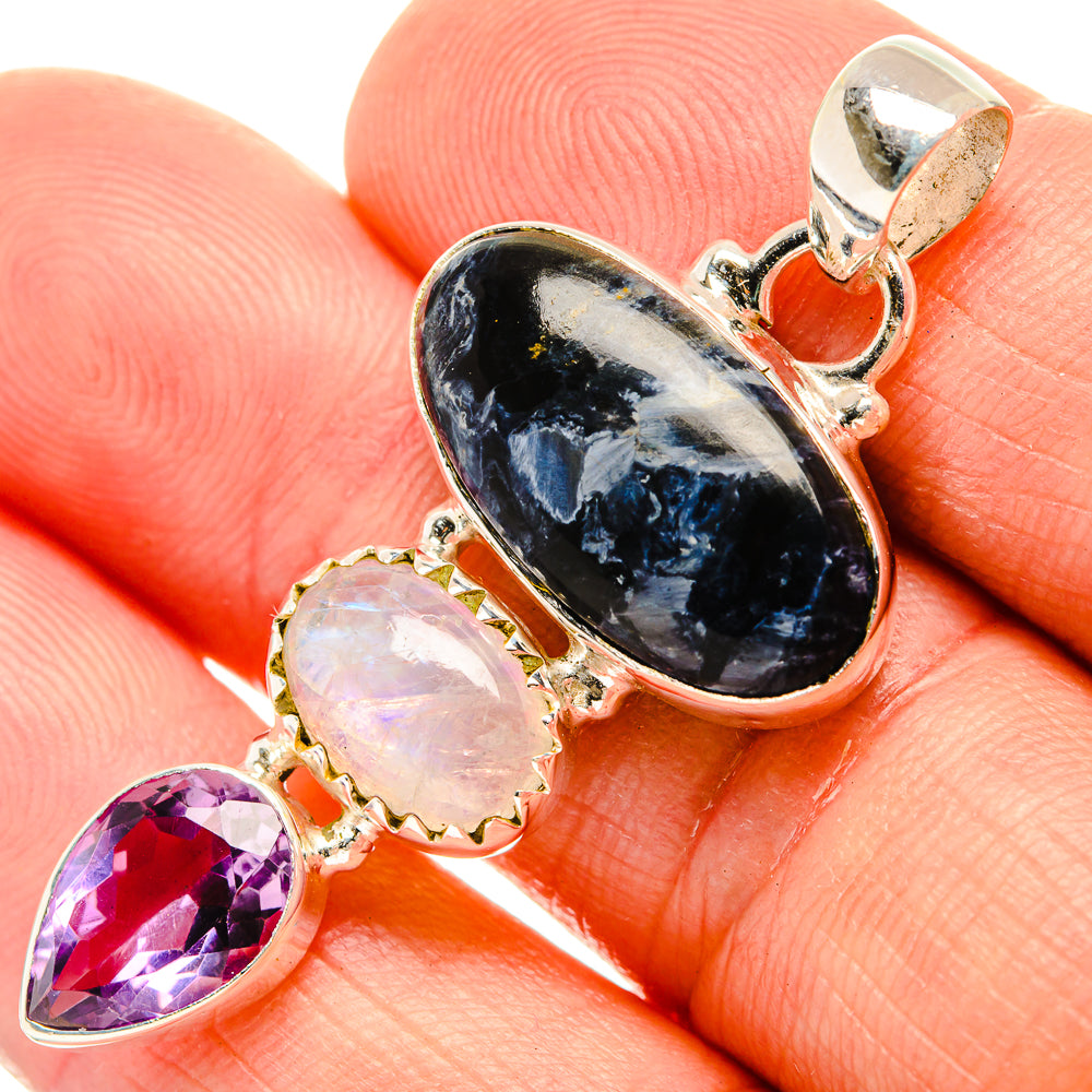 Pietersite Pendants handcrafted by Anasilvercos - PD32776