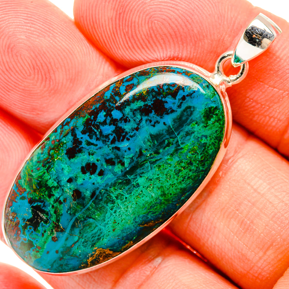 Shattuckite Pendants handcrafted by Anasilvercos - PD32815