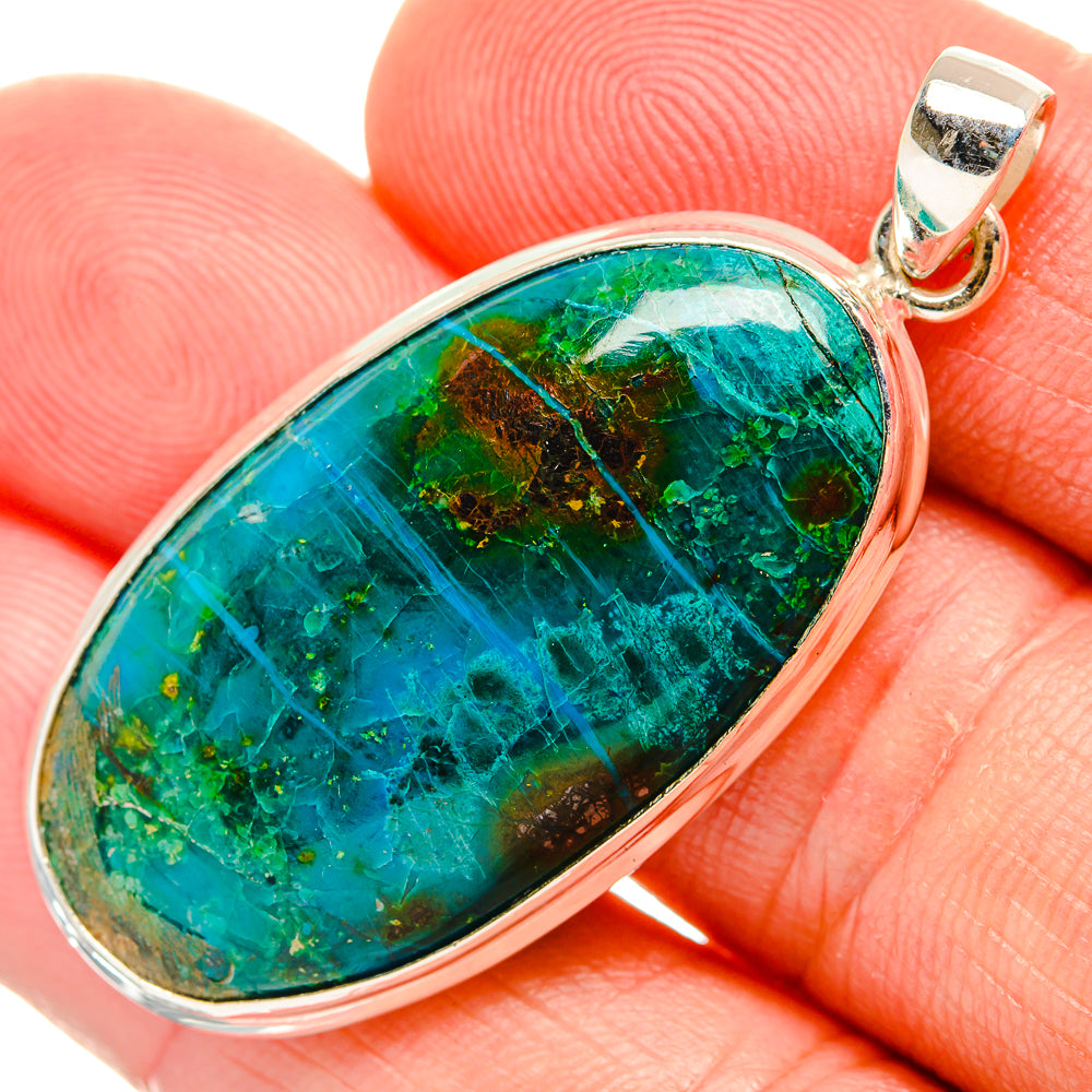 Shattuckite Pendants handcrafted by Anasilvercos - PD32828