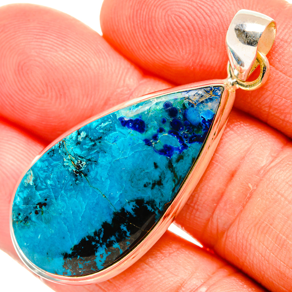Shattuckite Pendants handcrafted by Anasilvercos - PD32837
