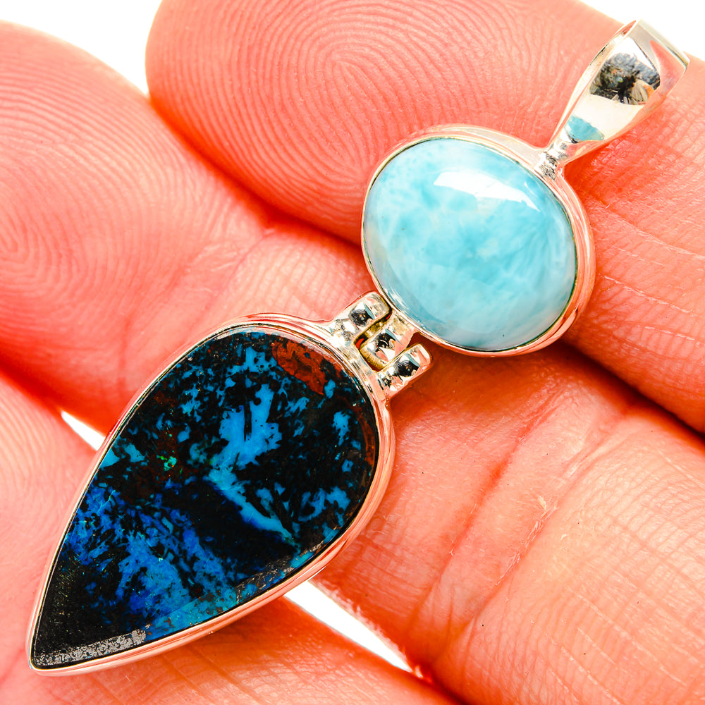 Shattuckite Pendants handcrafted by Anasilvercos - PD32864