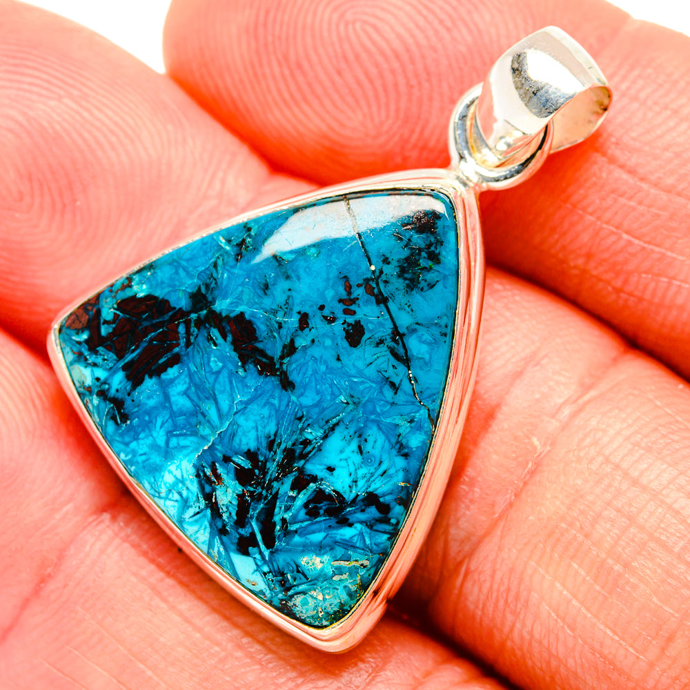 Shattuckite Pendants handcrafted by Anasilvercos - PD32871