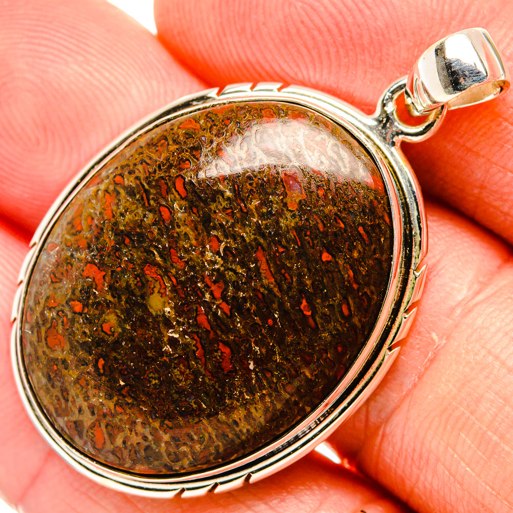 Dinosaur Bone Pendants handcrafted by Anasilvercos - PD32897