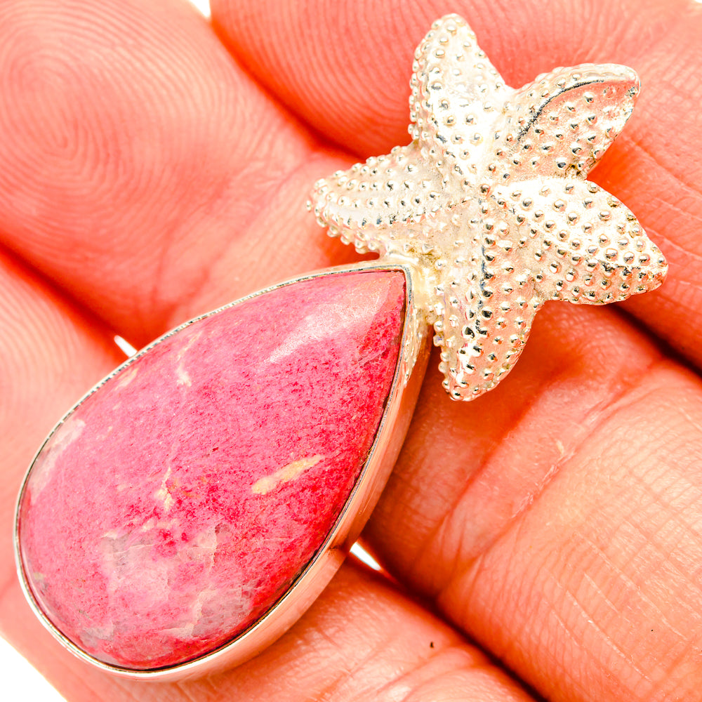 Thulite Pendants handcrafted by Anasilvercos - PD32901