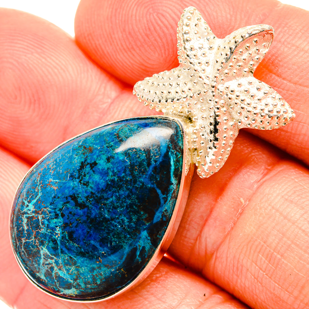 Shattuckite Pendants handcrafted by Anasilvercos - PD32903