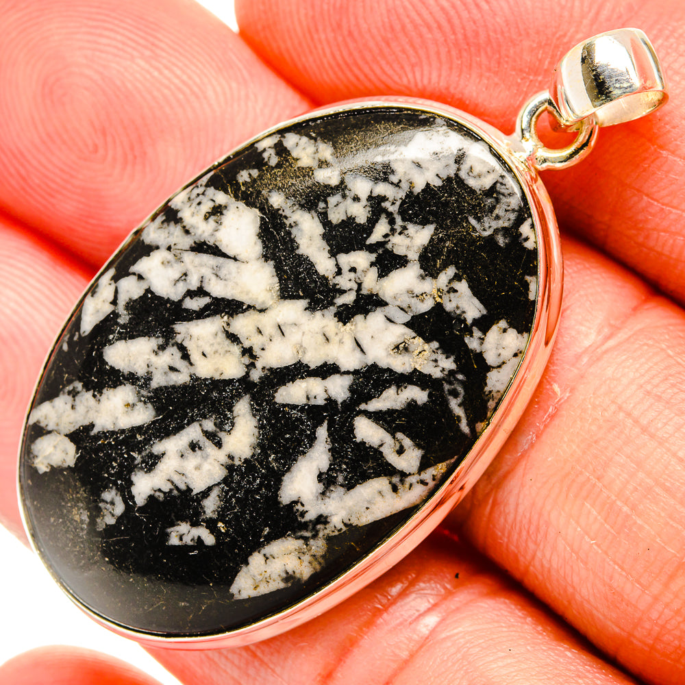 Pinolith Jasper Pendants handcrafted by Anasilvercos - PD32906