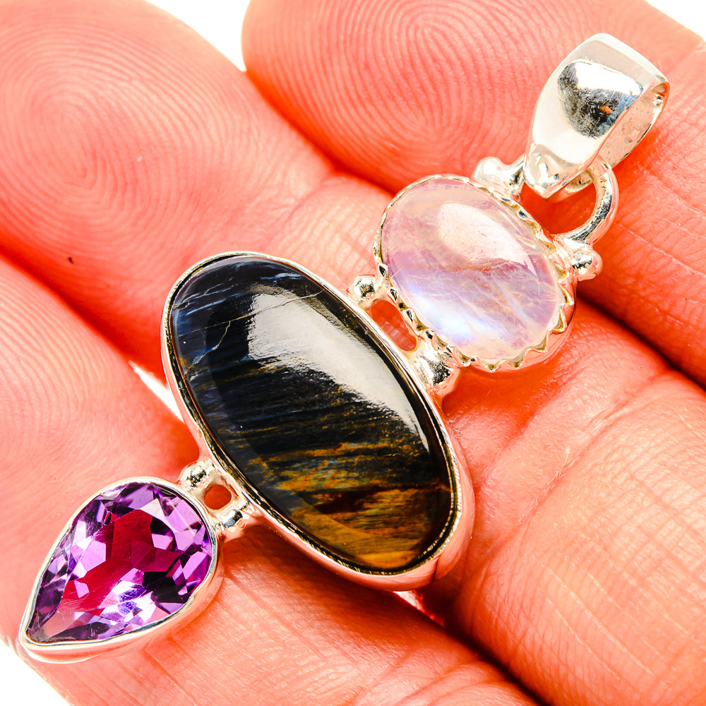 Pietersite Pendants handcrafted by Anasilvercos - PD32971