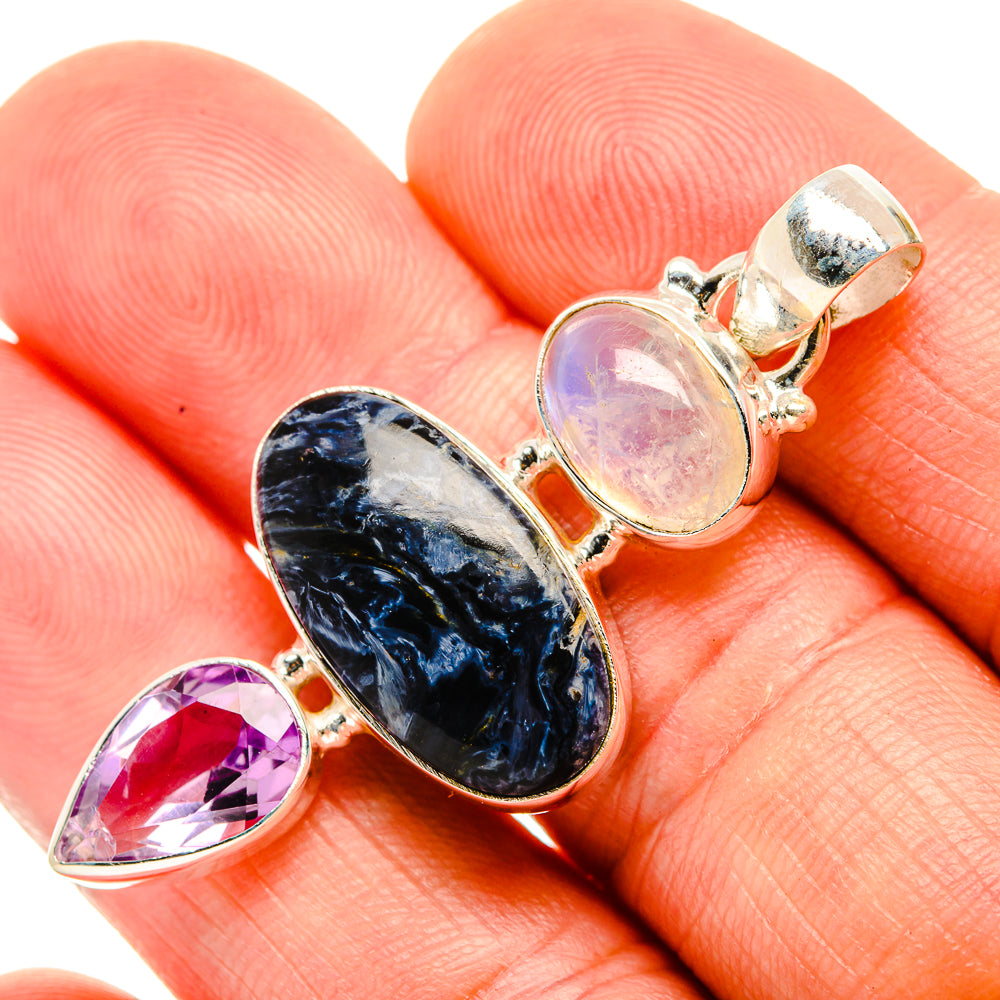 Pietersite Pendants handcrafted by Anasilvercos - PD32995