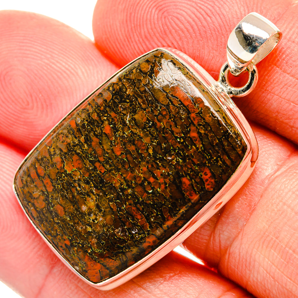 Dinosaur Bone Pendants handcrafted by Anasilvercos - PD33021