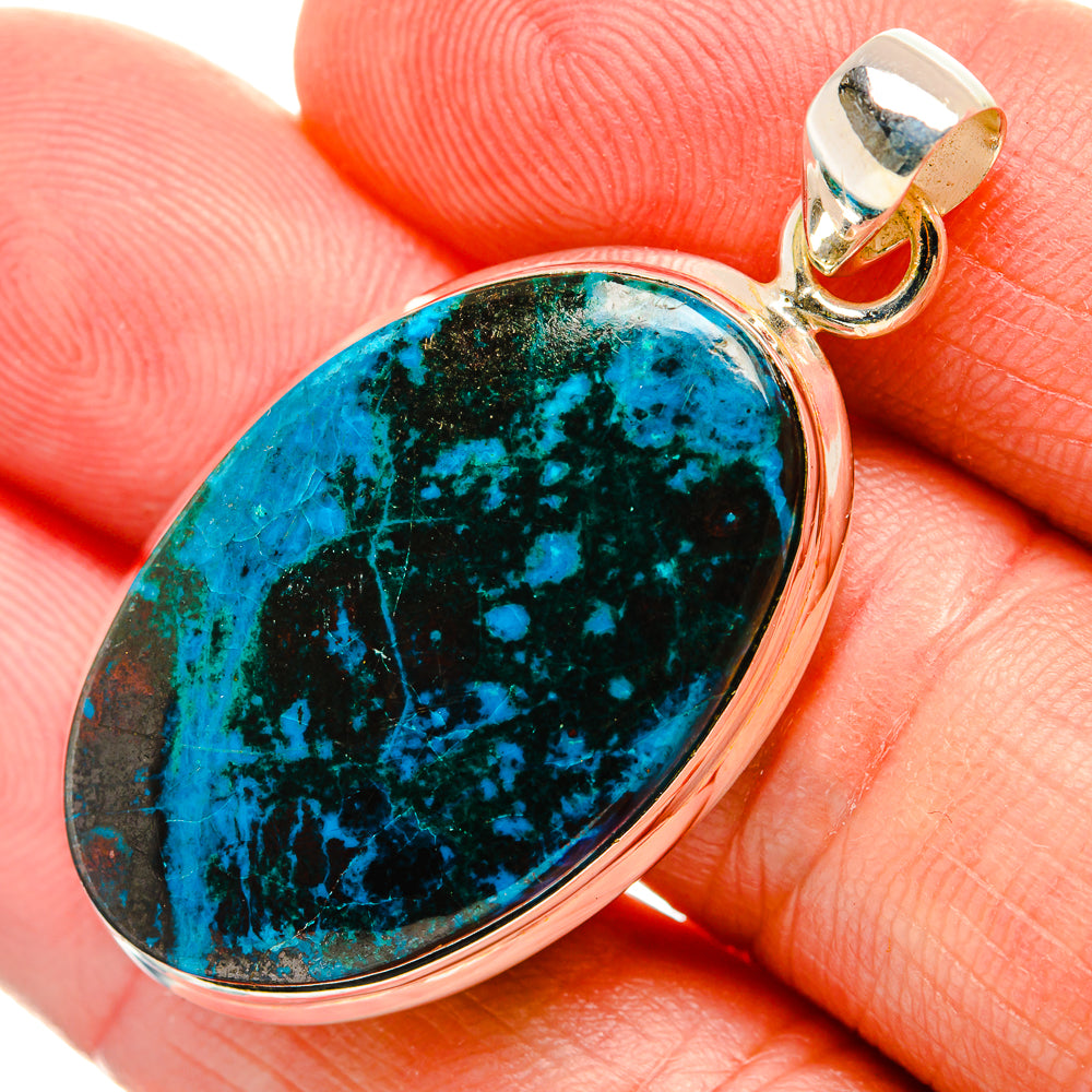 Shattuckite Pendants handcrafted by Anasilvercos - PD33024
