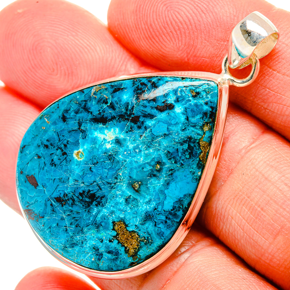 Shattuckite Pendants handcrafted by Anasilvercos - PD33033