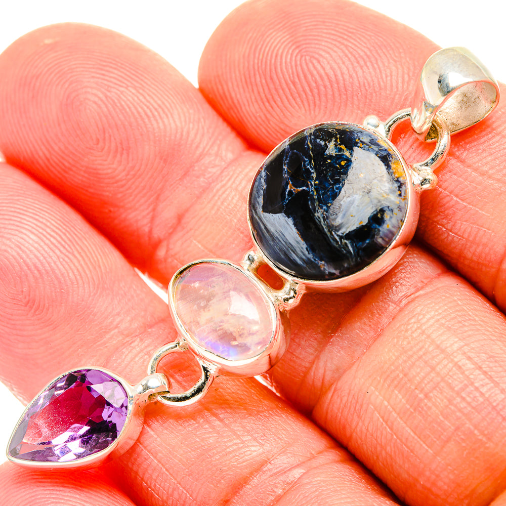 Pietersite Pendants handcrafted by Anasilvercos - PD33155