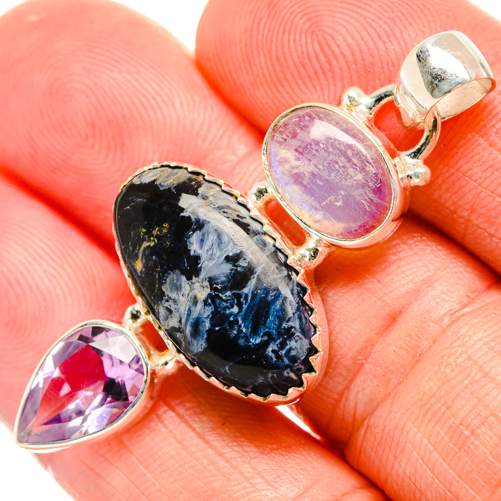 Pietersite Pendants handcrafted by Anasilvercos - PD33177