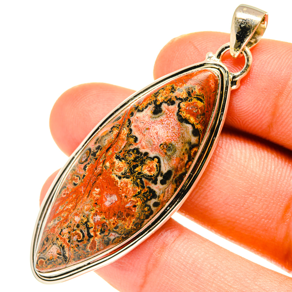Poppy Jasper Pendants handcrafted by Anasilvercos - PD3321