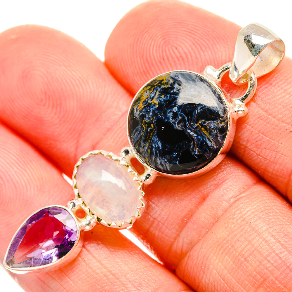 Amethyst Stalactite Pendants handcrafted by Anasilvercos - PD33227
