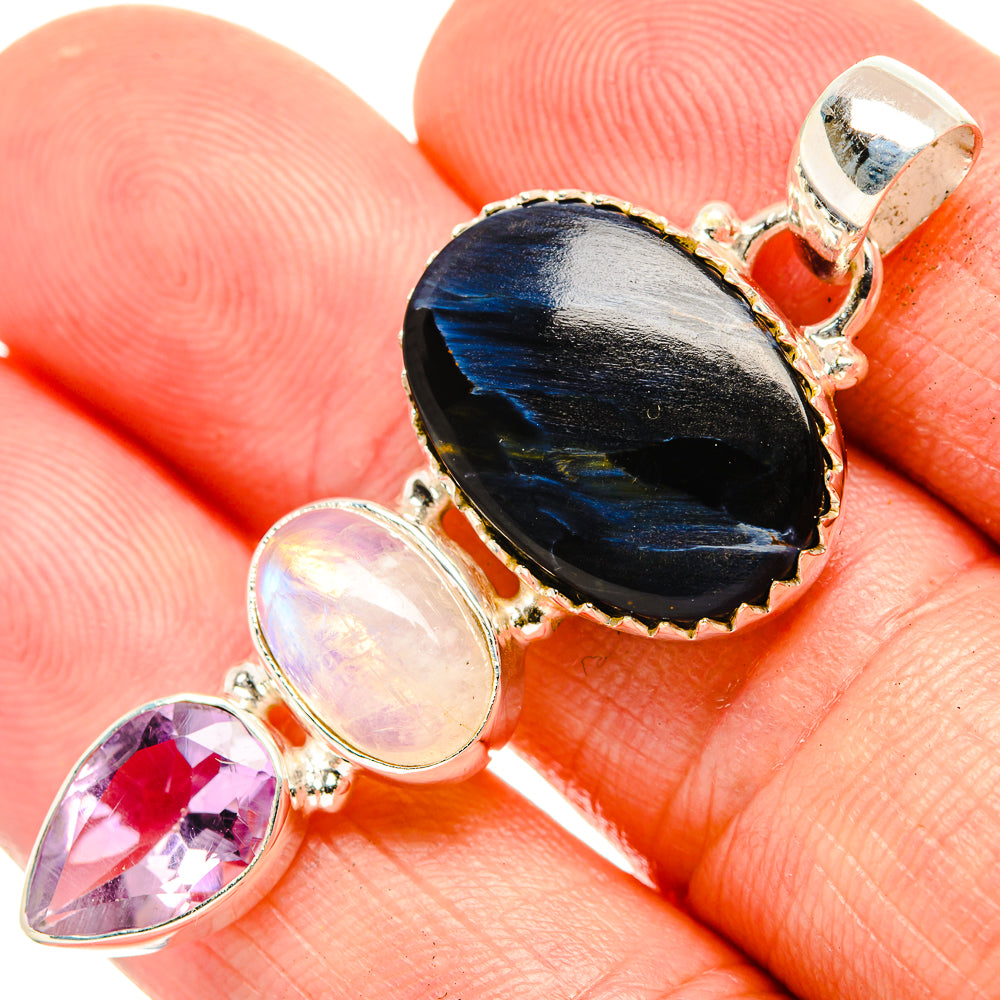 Amethyst Stalactite Pendants handcrafted by Anasilvercos - PD33229