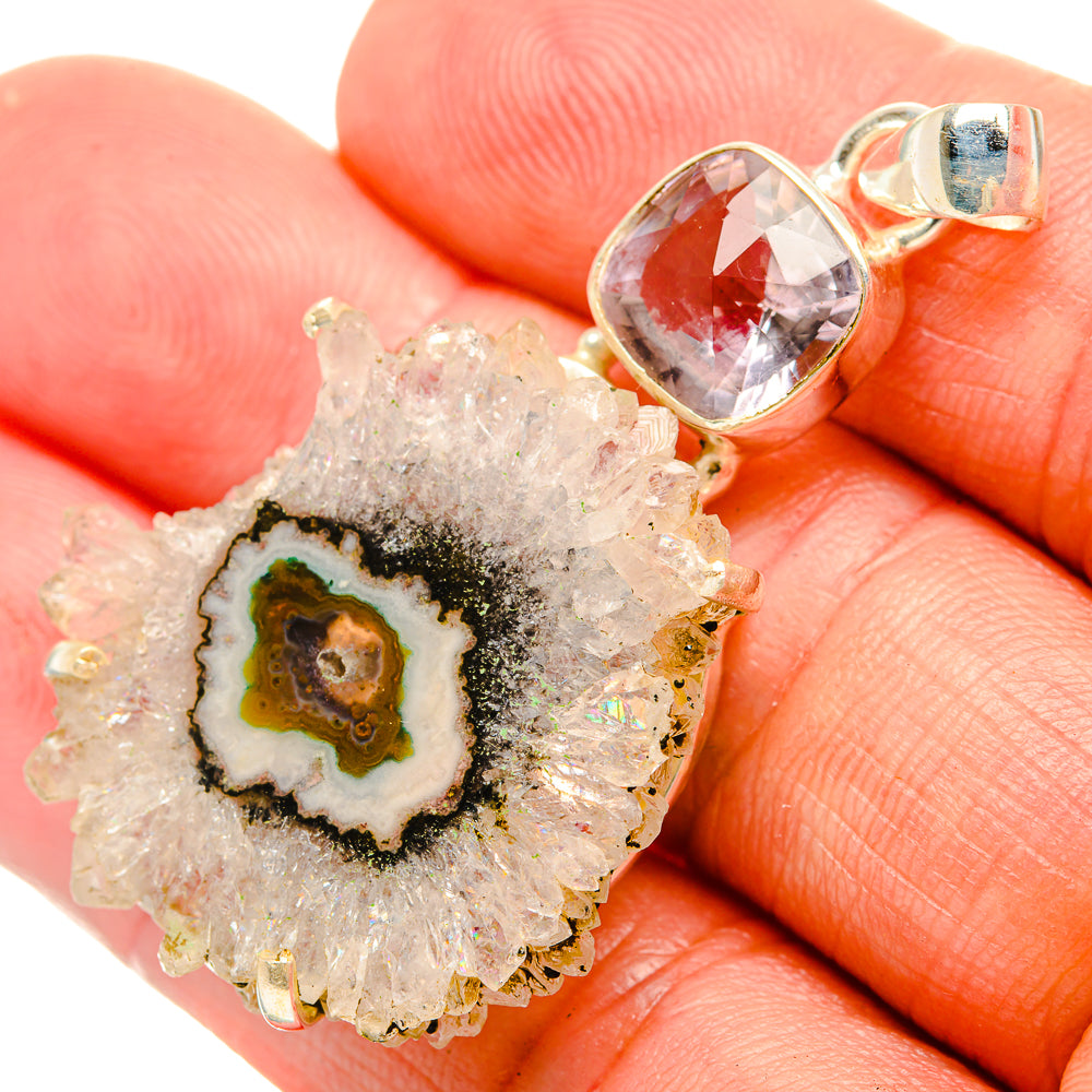 Amethyst Stalactite Pendants handcrafted by Anasilvercos - PD33234
