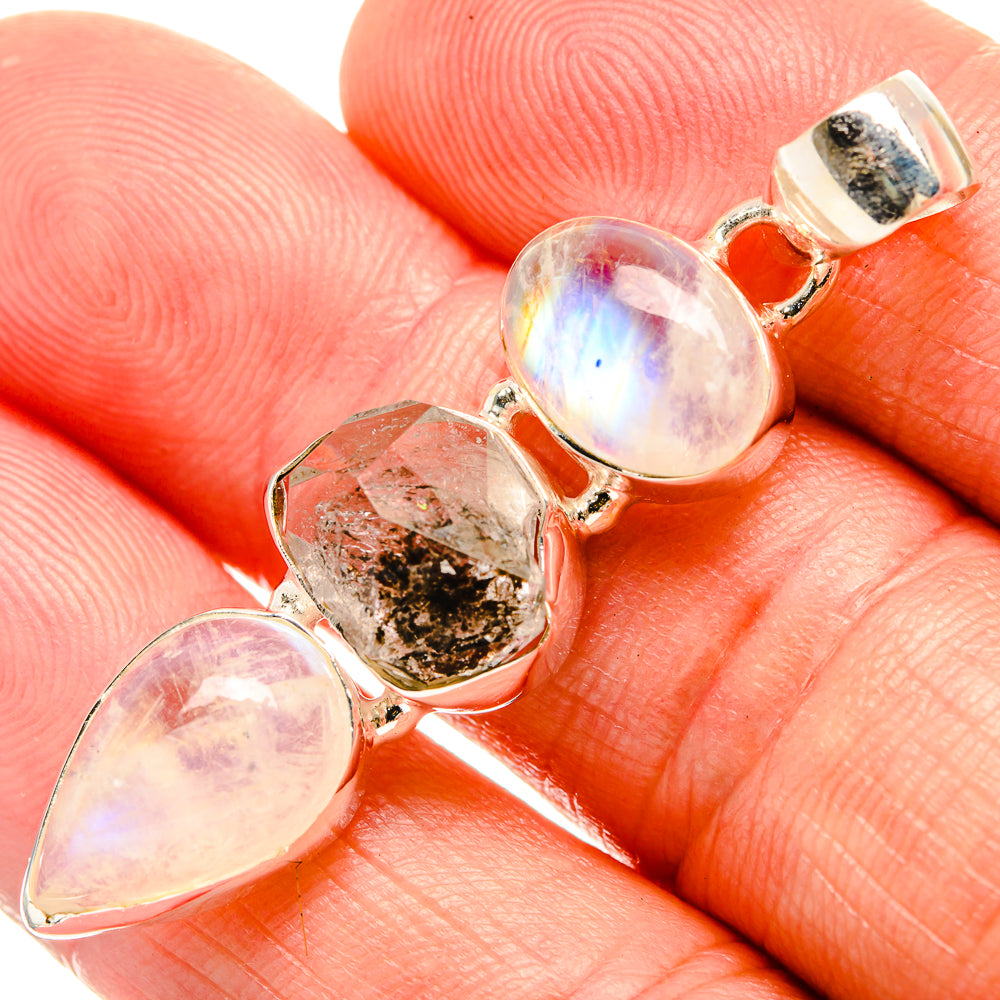 Herkimer Diamond Pendants handcrafted by Anasilvercos - PD33283